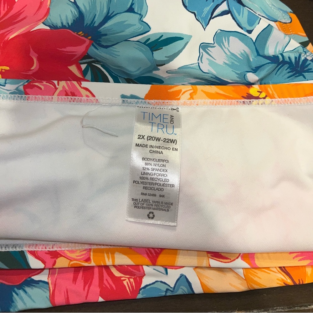 ⭐️NEW WITH TAGS⭐️ women’s plus size swimsuit bottoms size 2X - Picture 7 of 7